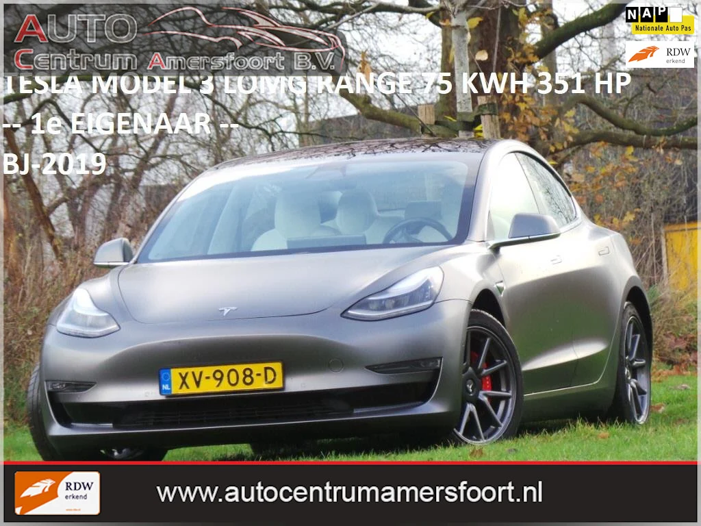 Tesla Model 3 Long Range ( INRUIL MOGELIJK )