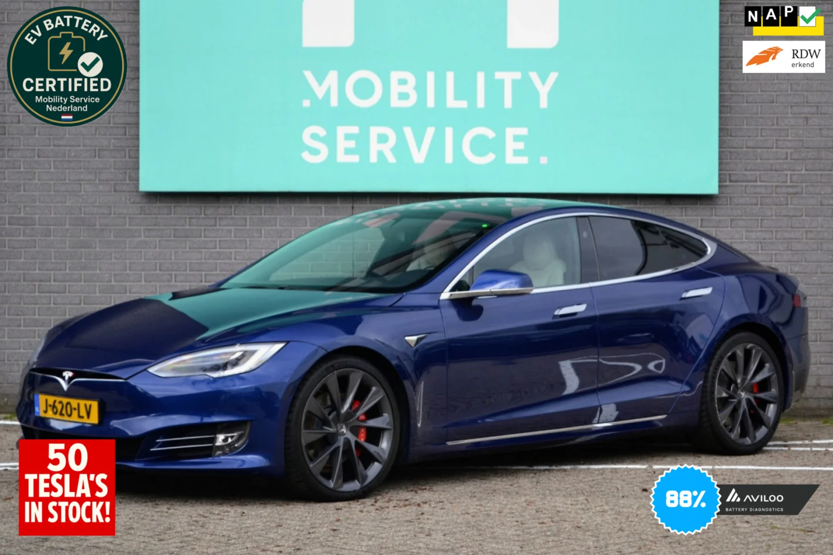 Tesla Model S Performance Ludicrous SOH88%