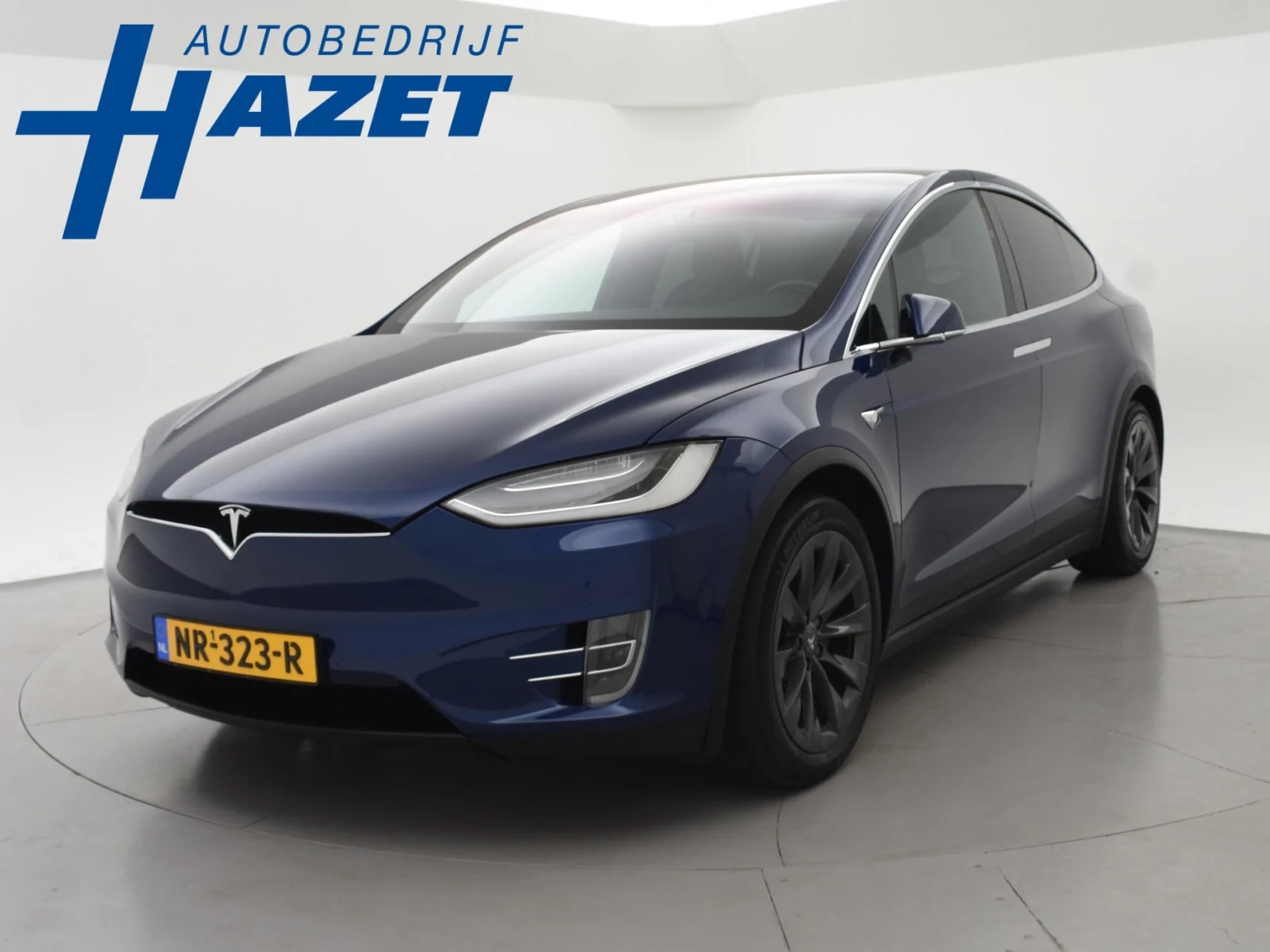 Tesla Model X 75D + TREKHAAK 2250 KG