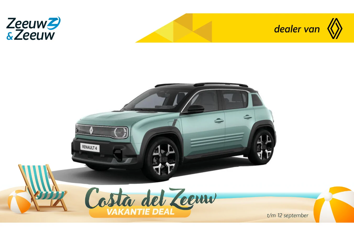 Renault 4 comfort range techno