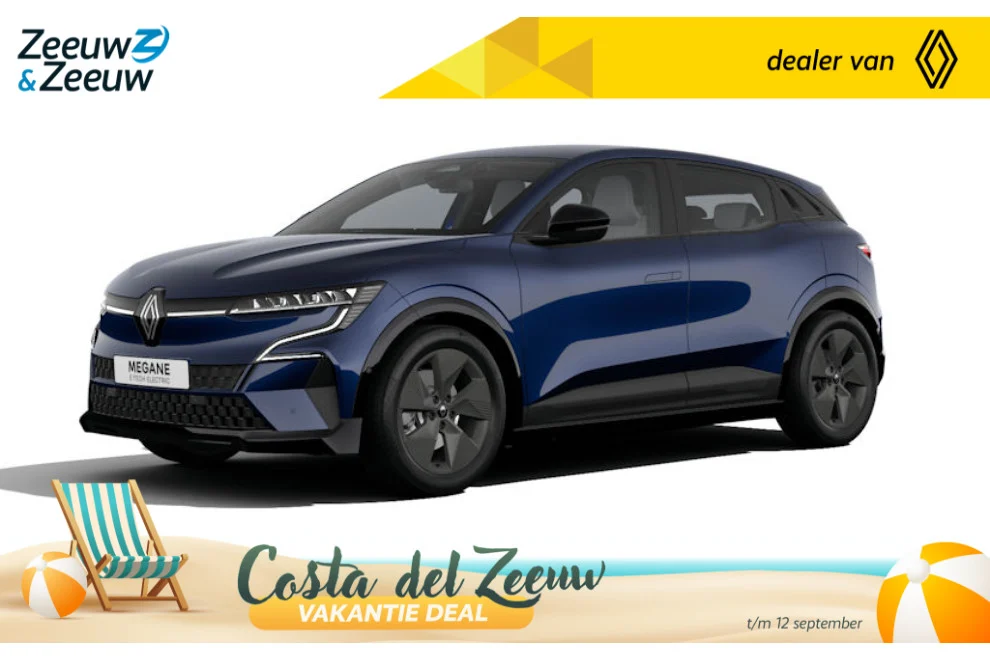 Renault Megane E-Tech Electric comfort range Evolution
