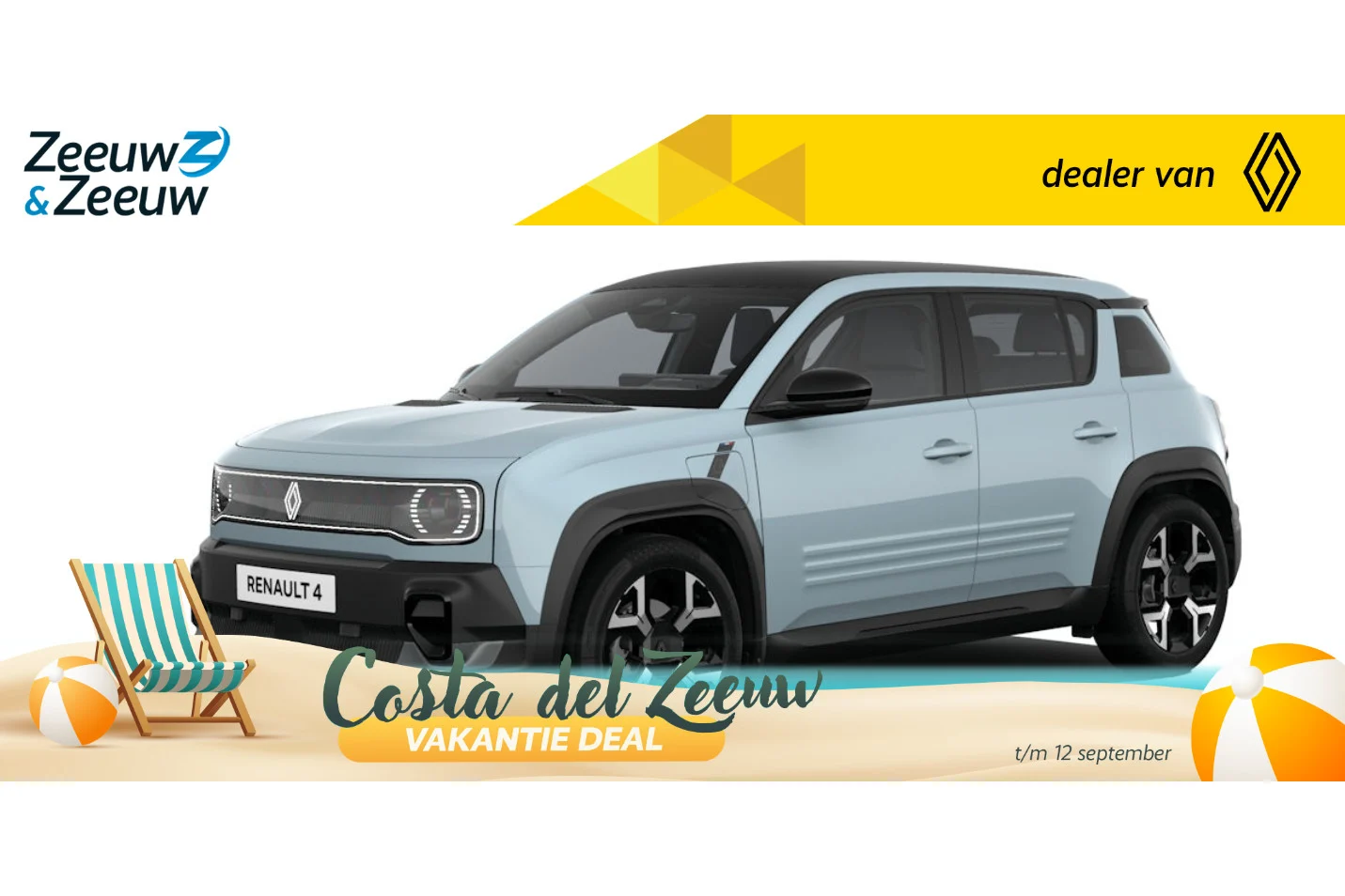 Renault 4 comfort range techno canvas