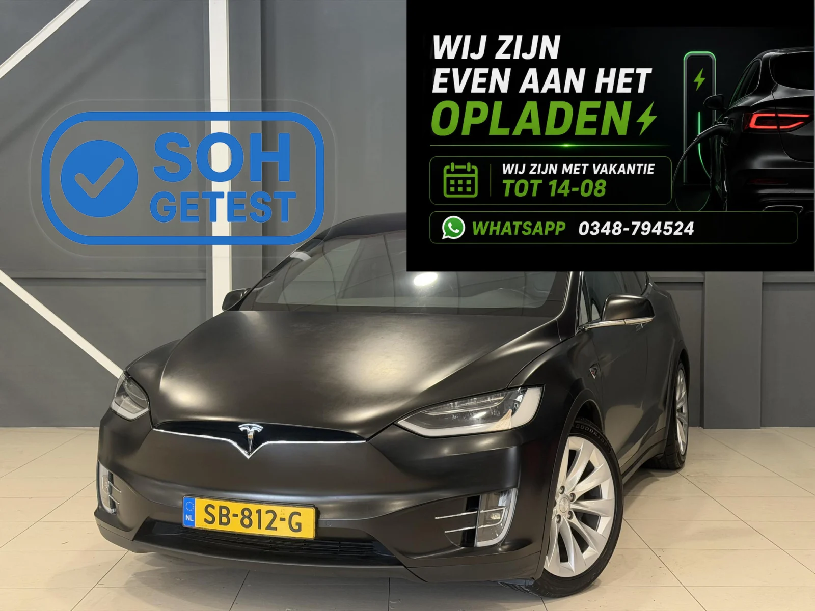 Tesla Model X 75D Base 7p