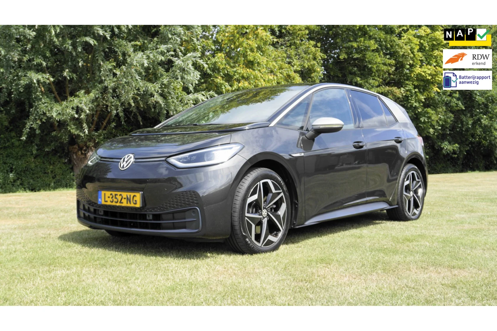 Volkswagen ID.3 First Plus Camera SOH 90.17 %